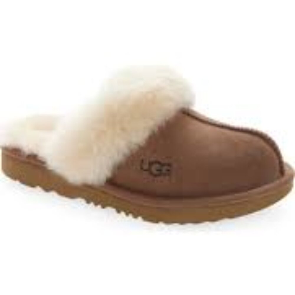 NIB UGG  Cozy II Scuff Slipper   Big Kid  ROCKY OAK
